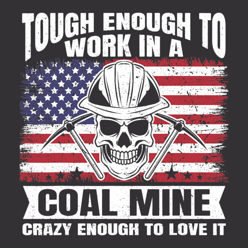 Usa Flag Coalminer Coal Miner Coal Mining 2 Vintage Short by CalliopEasley | Artistshot