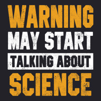 Warning May Start Talking About Science Astronomy  Unisex Sherpa-lined Denim Jacket | Artistshot