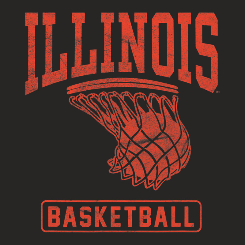 University Of Illinois Fighting Illini Basketball Ladies Fitted T-Shirt by FriedBarcia | Artistshot