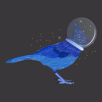 Stellar Jay Space Bird Funny Clever Bird Watcher T Ladies Curvy T-shirt | Artistshot