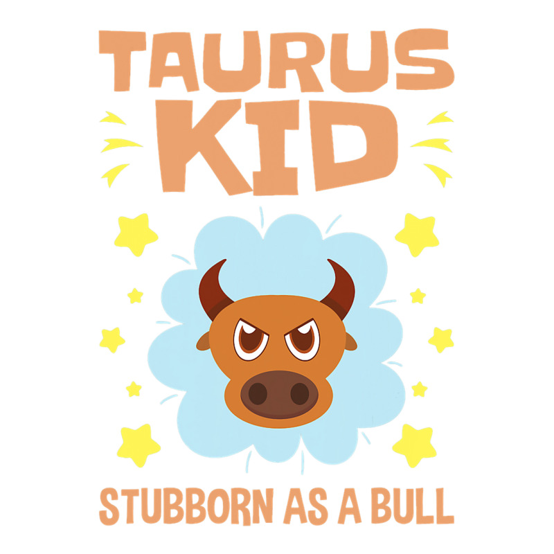 Taurus Astrology Zodiac Stubborn Bull Girls Boys T Raglan Crop Top by LynettStacey | Artistshot