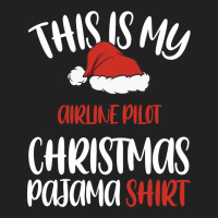 This Is My Airline Pilot Christmas Pajama Shirt Sa Basic T-shirt | Artistshot