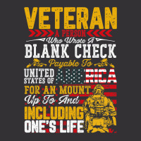 Veteran A Person Who Wrote A Blank Check Memorail  Vintage Short | Artistshot