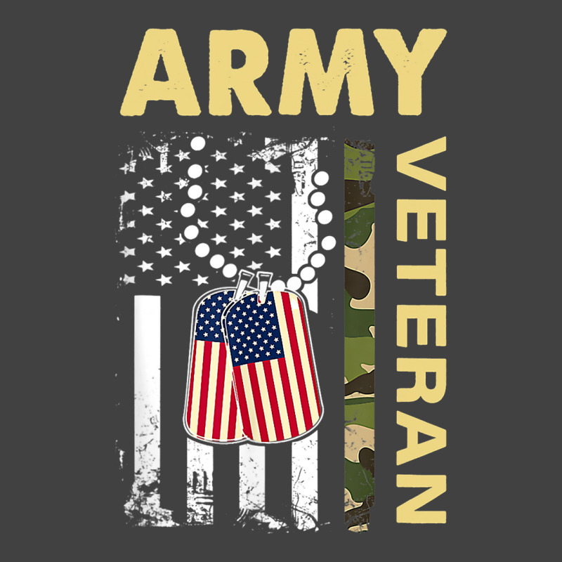 Vintage Army Shirt Veteran Day American Flag Women Vintage T-shirt | Artistshot