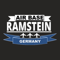 Us Air Base Ramstein Germany Us Air Force Ladies Fitted T-shirt | Artistshot