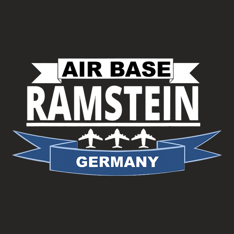 Us Air Base Ramstein Germany Us Air Force Ladies Fitted T-Shirt by LilahHutchinson | Artistshot