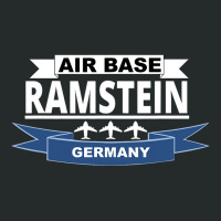 Us Air Base Ramstein Germany Us Air Force Women's Triblend Scoop T-shirt | Artistshot