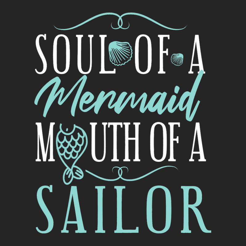 Soul Of A Marmaid Mouth Of A Sailor Funny Mermaid Unisex Hoodie | Artistshot