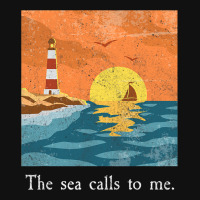 Vintage Lighthouse Shirt Retro Ocean Sunset Sailor Graphic T-shirt | Artistshot