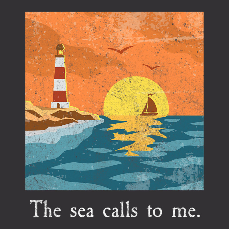 Vintage Lighthouse Shirt Retro Ocean Sunset Sailor Vintage Short by FriedaBarcia | Artistshot