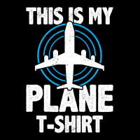 This Is My Plane Funny Plane Aviation Pilot Airpla Maternity Scoop Neck T-shirt | Artistshot