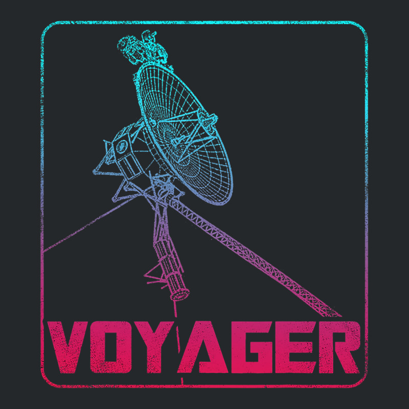 Voyager Space Probe Spacecraft Solar System Astron Crewneck Sweatshirt by ClevelandParmenter | Artistshot