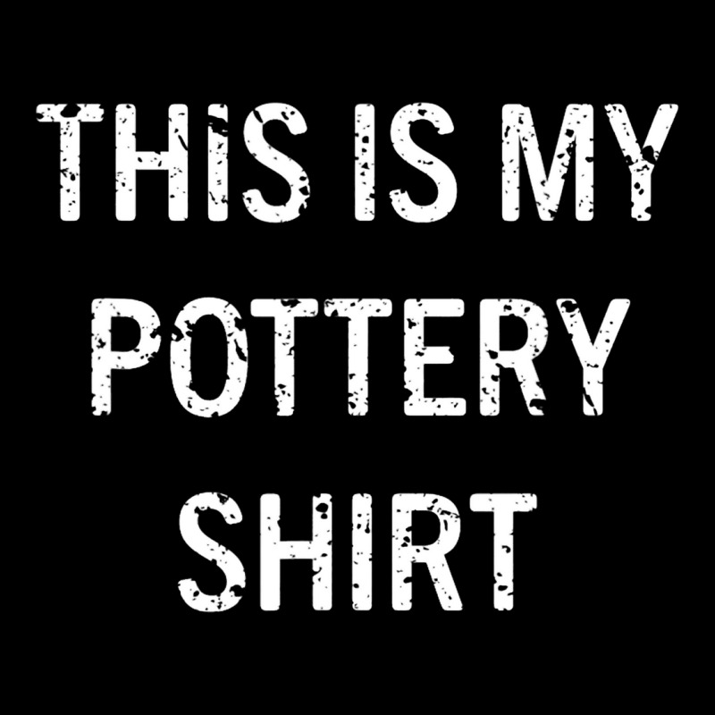 This Is My Pottery Shirt For Ceramics Artists Clay Adjustable Cap | Artistshot