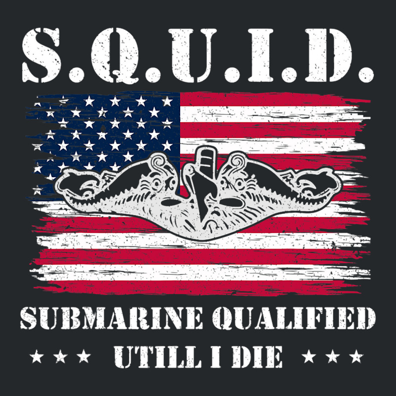 Submarine Us Military S.q.u.i.d Veteran Submariner Crewneck Sweatshirt | Artistshot