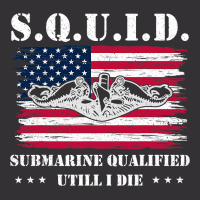 Submarine Us Military S.q.u.i.d Veteran Submariner Vintage Hoodie And Short Set | Artistshot