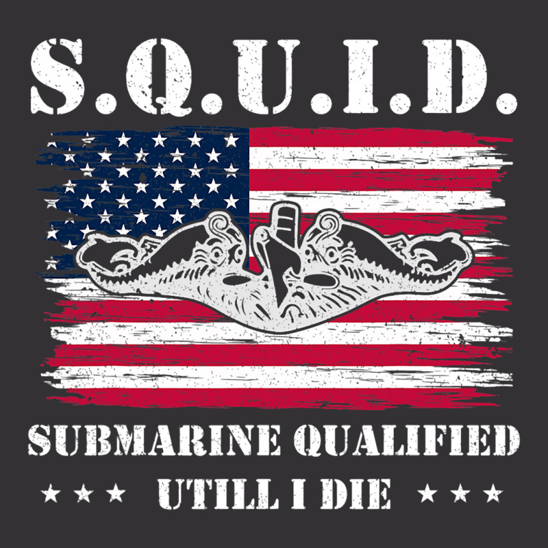 Submarine Us Military S.q.u.i.d Veteran Submariner Vintage Hoodie And Short Set | Artistshot