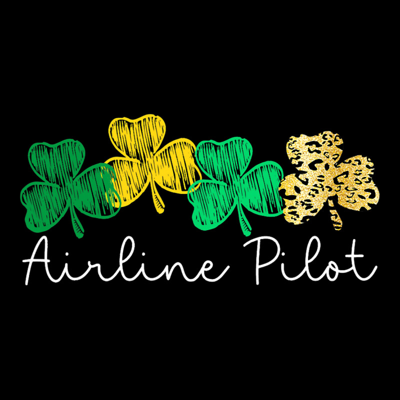 Shamrock Leopard Saint Paddys Airline Pilot St Pat Fleece Short | Artistshot