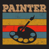 Vintage Style Retro Distressed Painter Art Teacher T-shirt | Artistshot