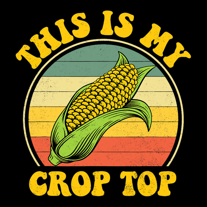 Vintage This Is My Crop Top Corn Funny Farmer Farm Adjustable Cap | Artistshot