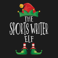 Sports Writer Elf Family Matching Christmas Pajama Hoodie & Jogger Set | Artistshot