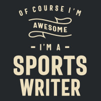 Sports Writer Occupation Crewneck Sweatshirt | Artistshot