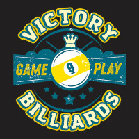 Victory Billiards T-shirt | Artistshot