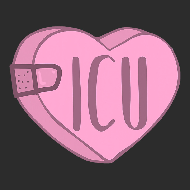 Valentines Day Icu Nurse Candy Heart With Bandaid  Exclusive T-shirt | Artistshot