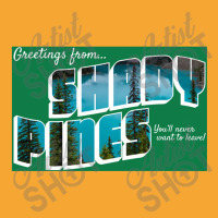 Greetings From Shady Pines  You'll Never Want To Leave Basic T-shirt | Artistshot