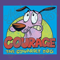 Courage The Cowardly Dog, Colorful Courage, Basic T-shirt | Artistshot