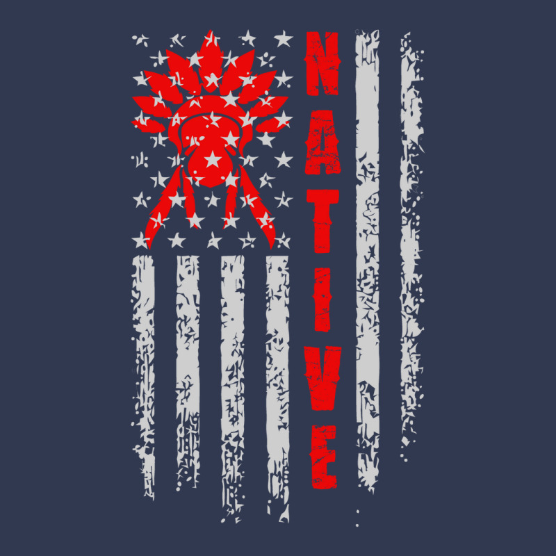 Native American Flag Retro Basic T-shirt | Artistshot