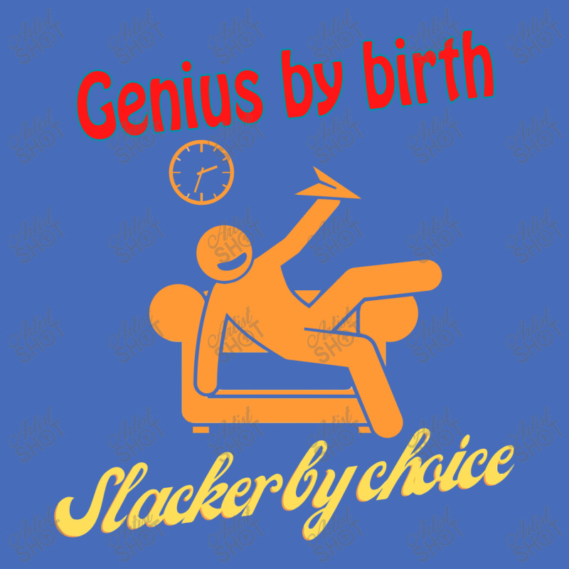 Genius By Birth Slacker By Choice Basic Youth T-shirt by elasting | Artistshot