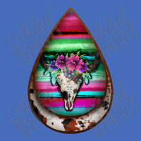 Serape Bullskull Teardrop Earrings Basic Youth T-shirt | Artistshot