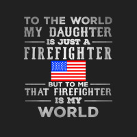 My Daughter Is Just A Firefighter Basic Youth T-shirt | Artistshot