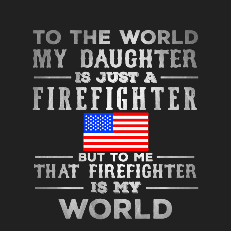 My Daughter Is Just A Firefighter Basic Youth T-shirt | Artistshot