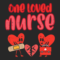 Valentines Day One Loved Nurse Heart Nursing Scrub Men's T-shirt Pajama Set | Artistshot