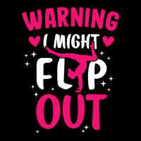 Warning I Might Flip Out Gymnastics Gymnast Cheerl Adjustable Cap | Artistshot