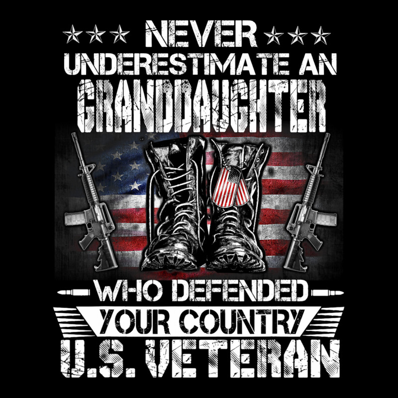 Us Veteran Granddaughter Veterans Day Us Patriot P Long Sleeve Shirts | Artistshot