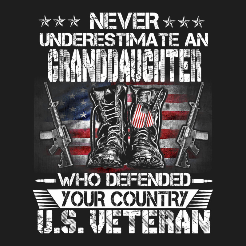 Us Veteran Granddaughter Veterans Day Us Patriot P Classic T-shirt | Artistshot