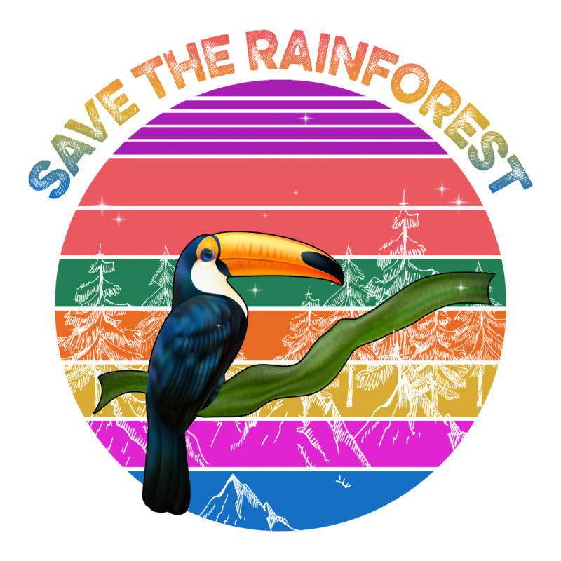 Save The Rainforest Raglan Crop Top by autlu2024 | Artistshot