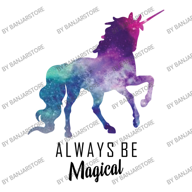 Unicorn Always Be Magical (black Text) Raglan Crop Top by banjarstore | Artistshot