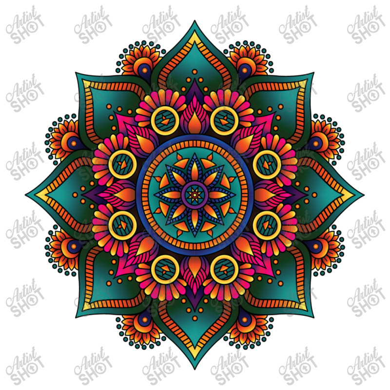 3d Mandala Floral Rangoli Diwali Raglan Crop Top by chris299 | Artistshot