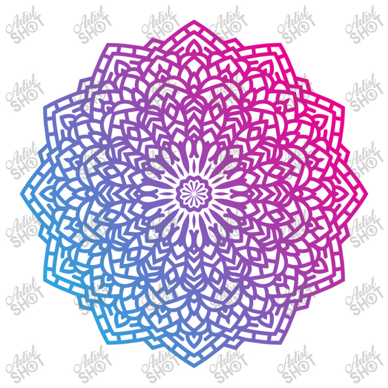 Islamic Mandala Ornament With Transparent Raglan Crop Top by chris299 | Artistshot