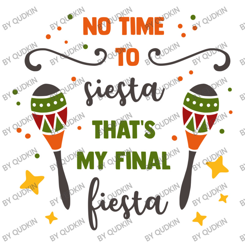 No Time To Siesta That's My Final Fiesta Raglan Crop Top by Qudkin | Artistshot