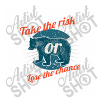 Take The Risk Raglan Crop Top | Artistshot