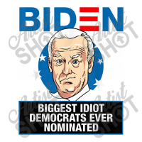 Biggest Idiot Democrats Ever Nominated Raglan Crop Top | Artistshot