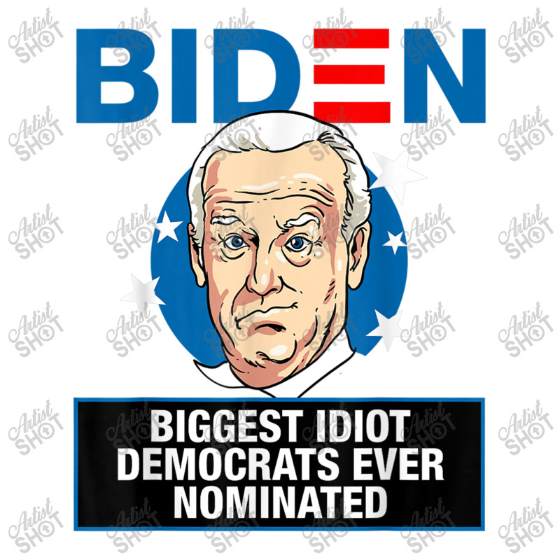 Biggest Idiot Democrats Ever Nominated Raglan Crop Top by kakashop | Artistshot