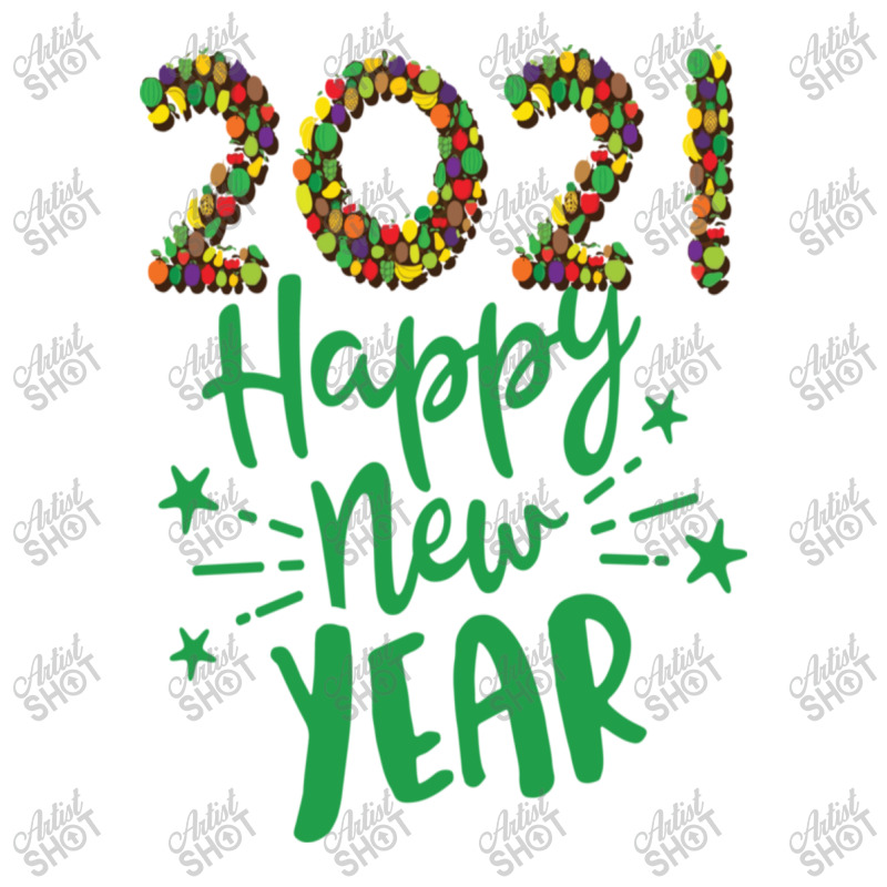 Happy New Year 2021 Raglan Crop Top | Artistshot