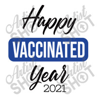 Happy Vaccinated Year Raglan Crop Top | Artistshot