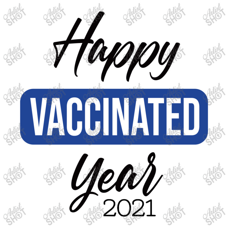 Happy Vaccinated Year Raglan Crop Top by AwsomeDSN | Artistshot