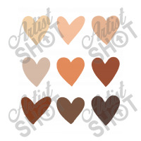 Skin Tone Hearts, Raglan Crop Top | Artistshot